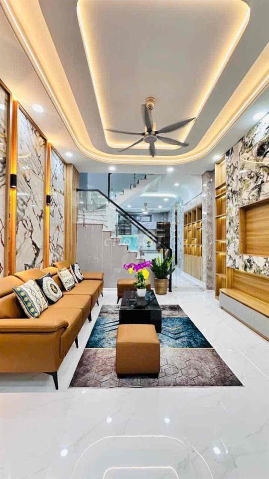 nhà mới 2 lầu, full nội thất , giá 5,35 tỷ