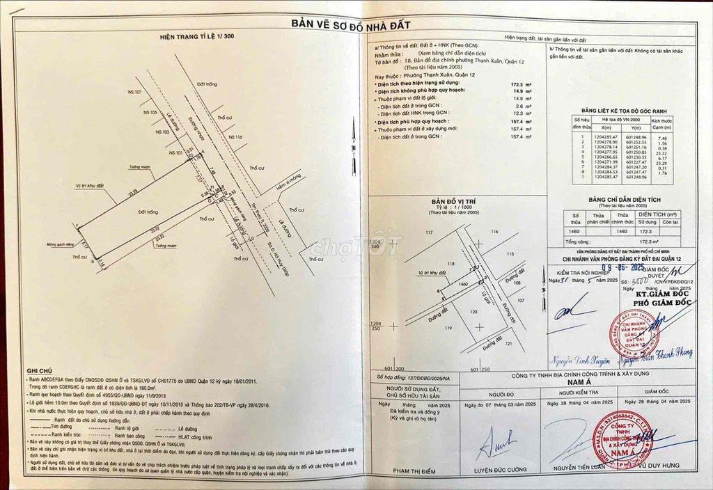 🏡 BÁN ĐẤT THỔ CƯ ĐẸP PHƯỜNG THẠNH XUÂN, QUẬN 12 – SỔ HỒNG RIÊNG  📍 Vị