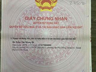 Đất ngộp cần bán gấp tặng cây xanh bự mát che cả vườn luôn