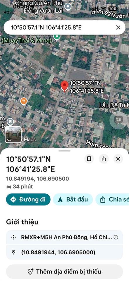 Cho thuê đất khu Vườn lài, gan cầu Rạch gia, Q12