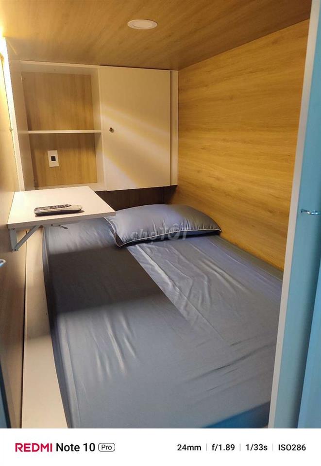 Tìm slot nam ở sleep box, bao điện nước, chỉ 1.4tr