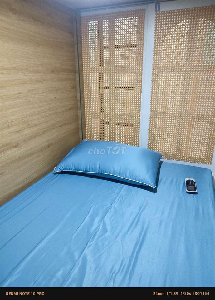 Còn 1 slot nam Sleep Box chỉ 1,4 triệu/tháng - Bao điện nước, máy lạnh