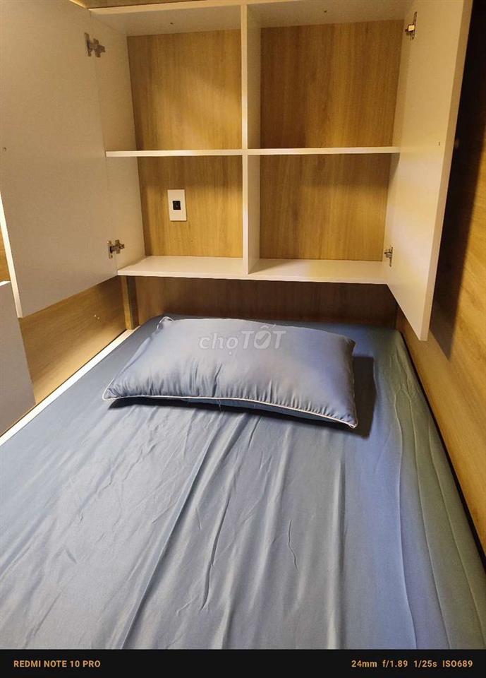 Còn 1 slot nam Sleep Box chỉ 1,4 triệu/tháng - Bao điện nước, máy lạnh