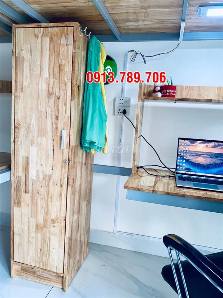 KÝ TÚC XÁ DUPLEX, cách 100m trường đại học Nguyễn Tất Thành, Quận 12