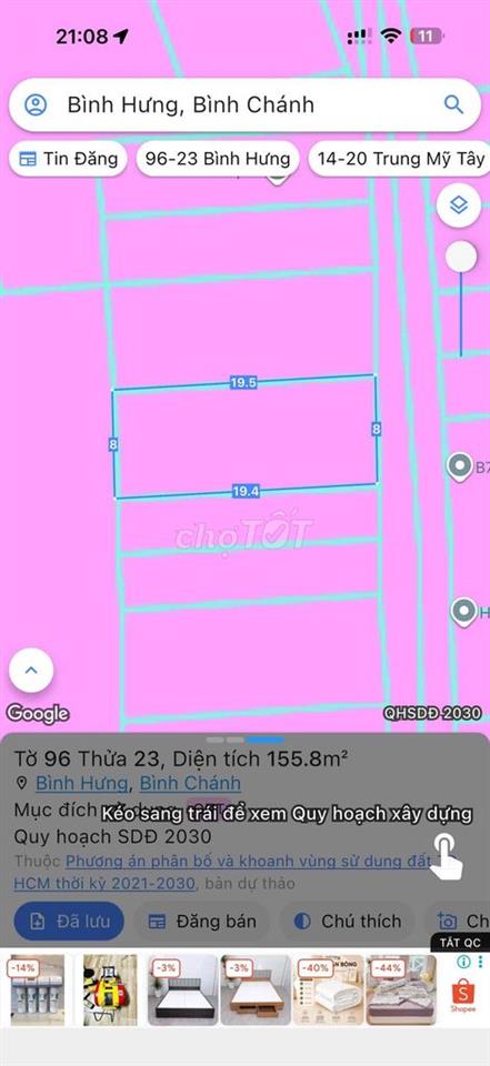 Cần bán lô đất gần ngã tư Nguyễn Văn Linh