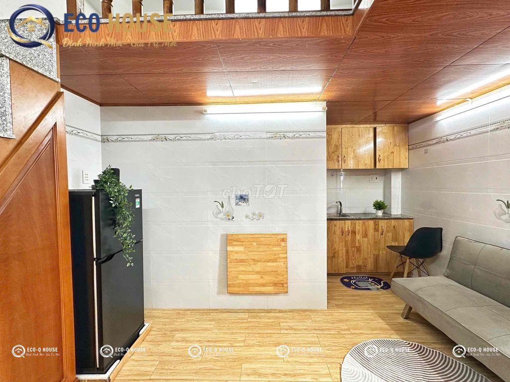 Studio Gác Lửng Full Nội Thất - Gần AEON Bình Tân - Chỉ 4,4 Triệu