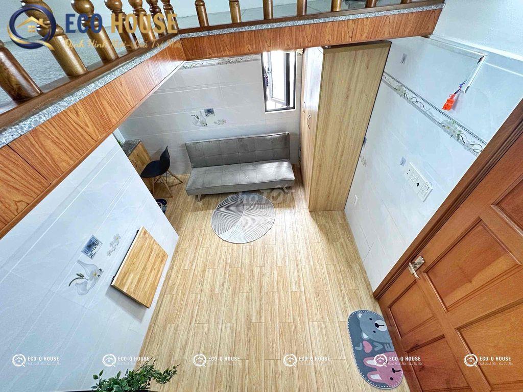 Studio Gác Lửng Full Nội Thất - Gần AEON Bình Tân - Chỉ 4,4 Triệu
