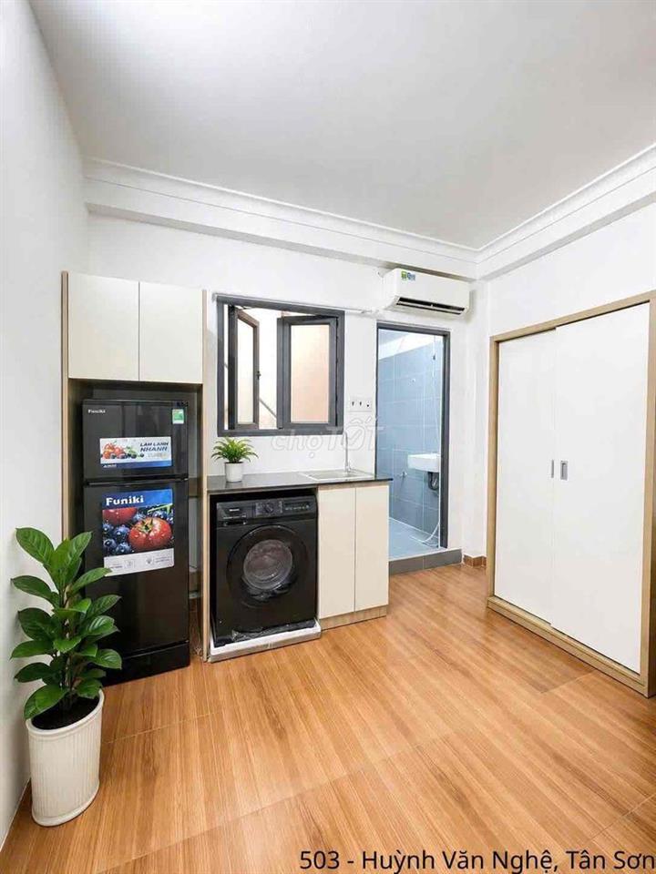 STUDIO FULL NỘI THẤT MÁY GIẶT RIÊNG MỚI 100%