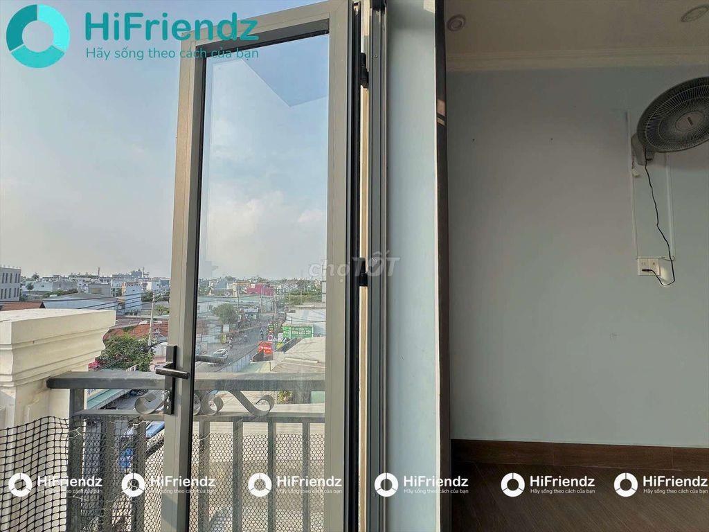 Phòng vip có ban công  nhà mặt tiền Hà Huy Giáp 2,7 triệu