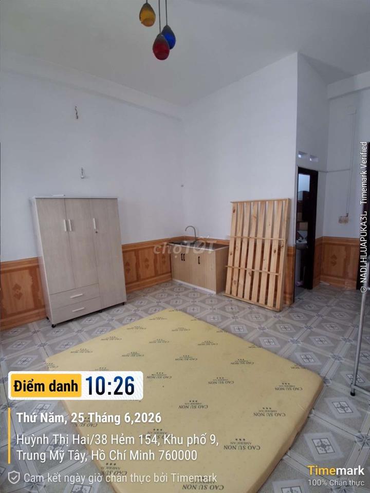 GIÁ 2 TRIỆU / THÁNG 
🏡 PHÒNG TRỌ NGAY MẶT TIỀN HUỲNH THỊ HAI
📍