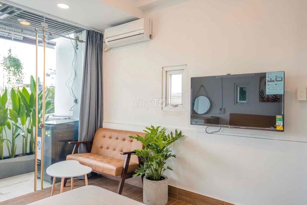 CHO THUÊ CĂN HỘ TRƯỜNG SA QUẬN 3 BAN CÔNG MÁY GIẶC RIÊNG GẦN UEH