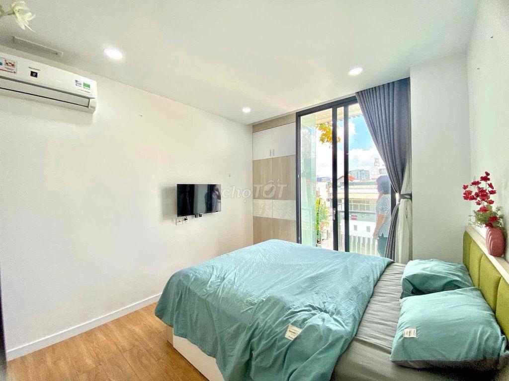 CHO THUÊ CĂN HỘ BAN CÔNG TẠI LÊ VĂN SỸ Q3 GẦN UEH, ĐHSG, DINH ĐỘC LẬP