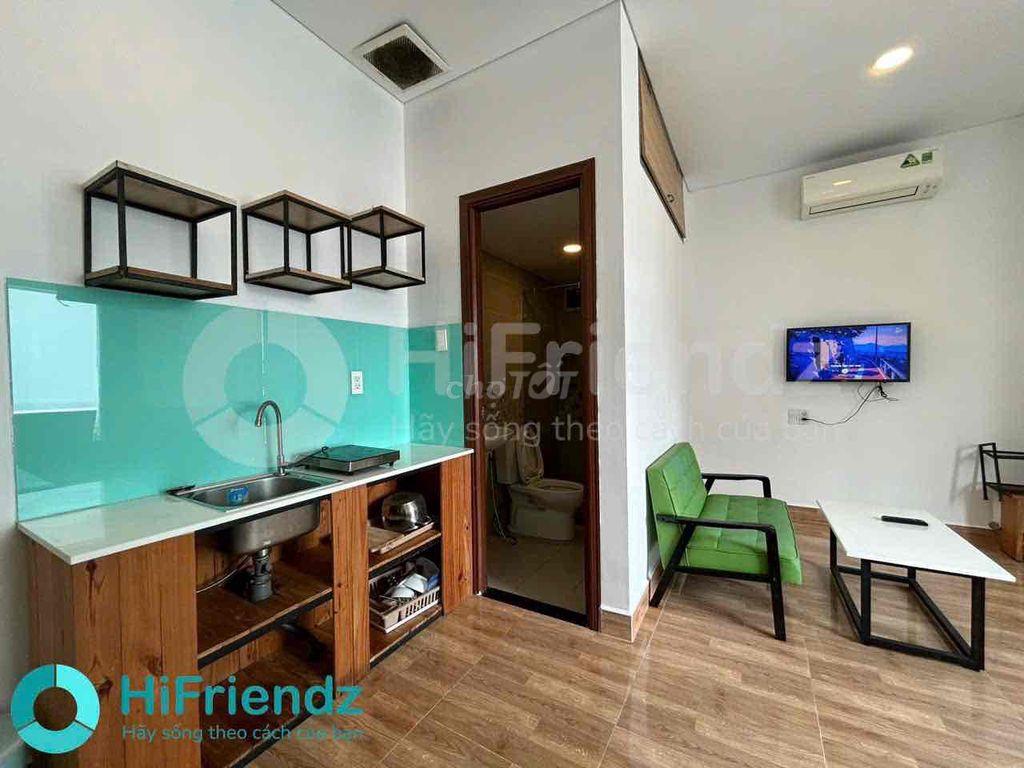 CHO THUÊ CĂN HỘ BAN CÔNG FULL NỘI THẤT QUẬN 3 GẦN CÔNG VIÊN TAO ĐÀN