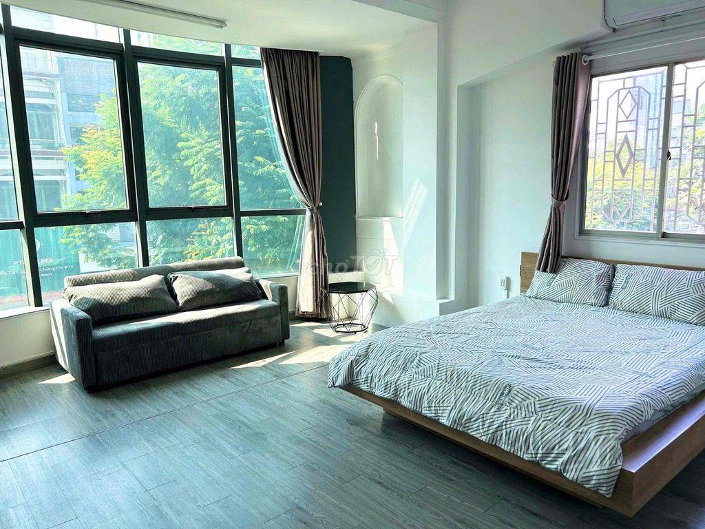 🔥 CĂN HỘ 1PN 50M2 SIÊU RỘNG – CỬA SỔ KÍNH LỚN NGẬP ÁNH SÁNG – TRUNG TÂ