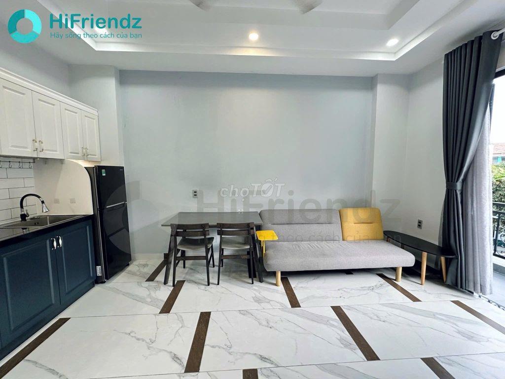 Cho thuê căn hộ 1 PN, Q2, Có ban công, Có cửa sổ