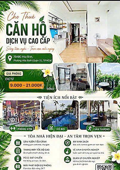 Căn hộ mini cao cấp