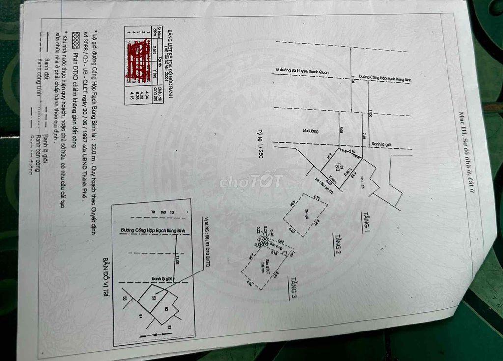 Nhà mặt tiền Quận 3 – Phố hàng ăn sầm uất – Vỉa hè 7m