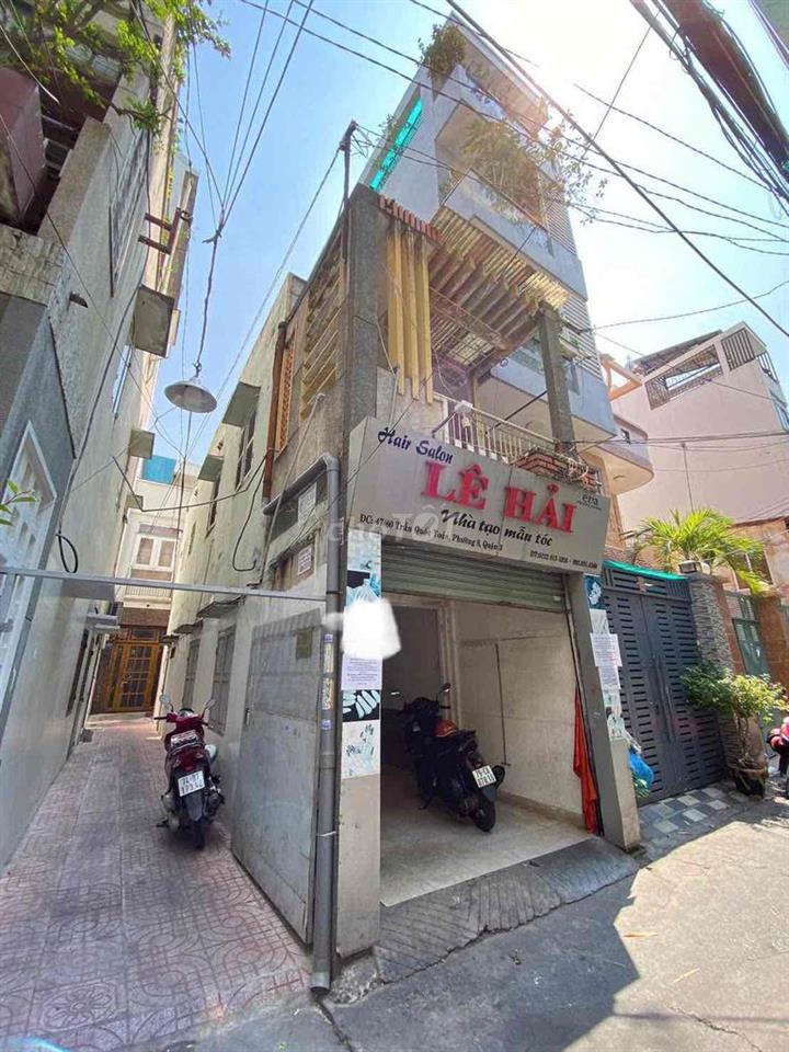 Bán nhà 47/80 Trần Quốc Toản, phường Xuân Hoà. (Quận 3)