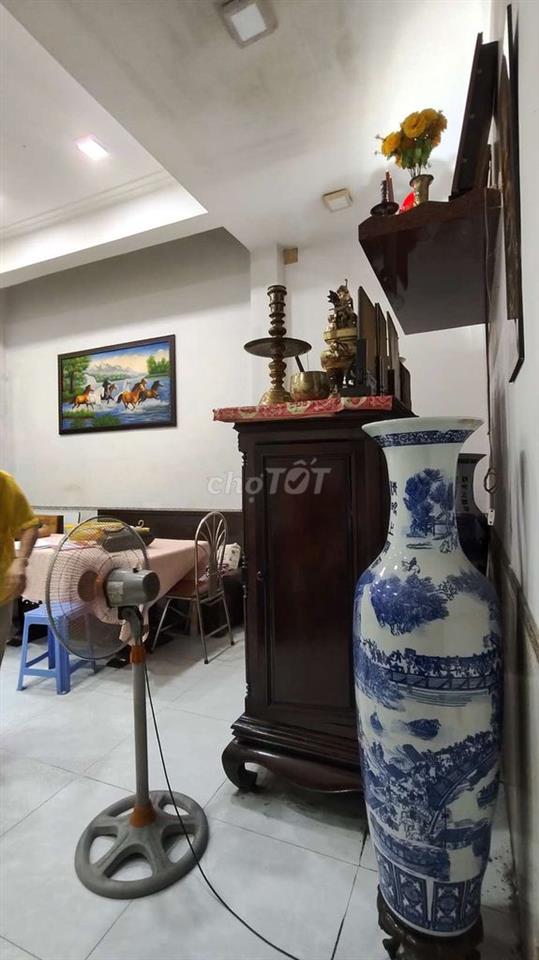Bán Nhà Khu Bàn Cờ Quận 3 - Ngang 5.4m*15m, Hẻm Xe Hơi Lý Thuyết, 6PN