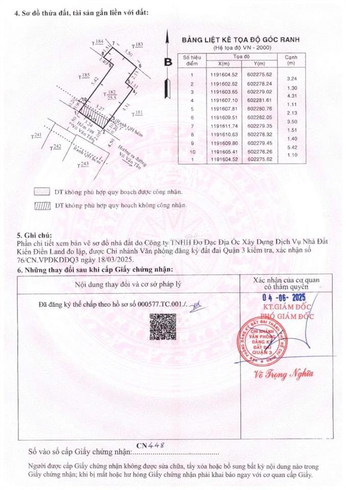 chính chủ bán 198/20 Vo Văn Tần 100m2 hơn 4 tỷ, hh2%