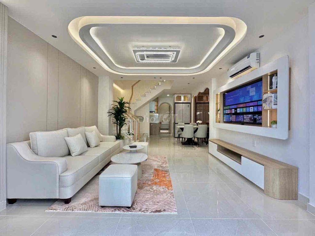 Cho thuê nhà Trần Văn Quang 4x13 1 trệt 2 lầu 4pn 4wc sân thượng