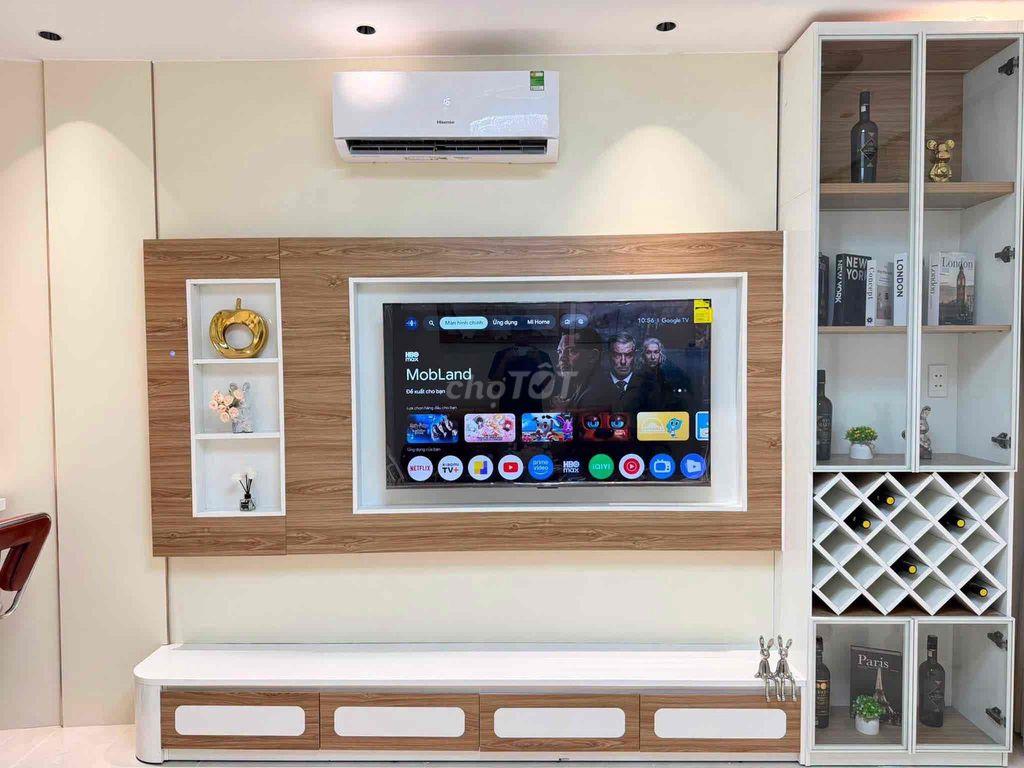 Cho thuê nhà đường CMT8 4x9 3pn 3wc full nội thất
