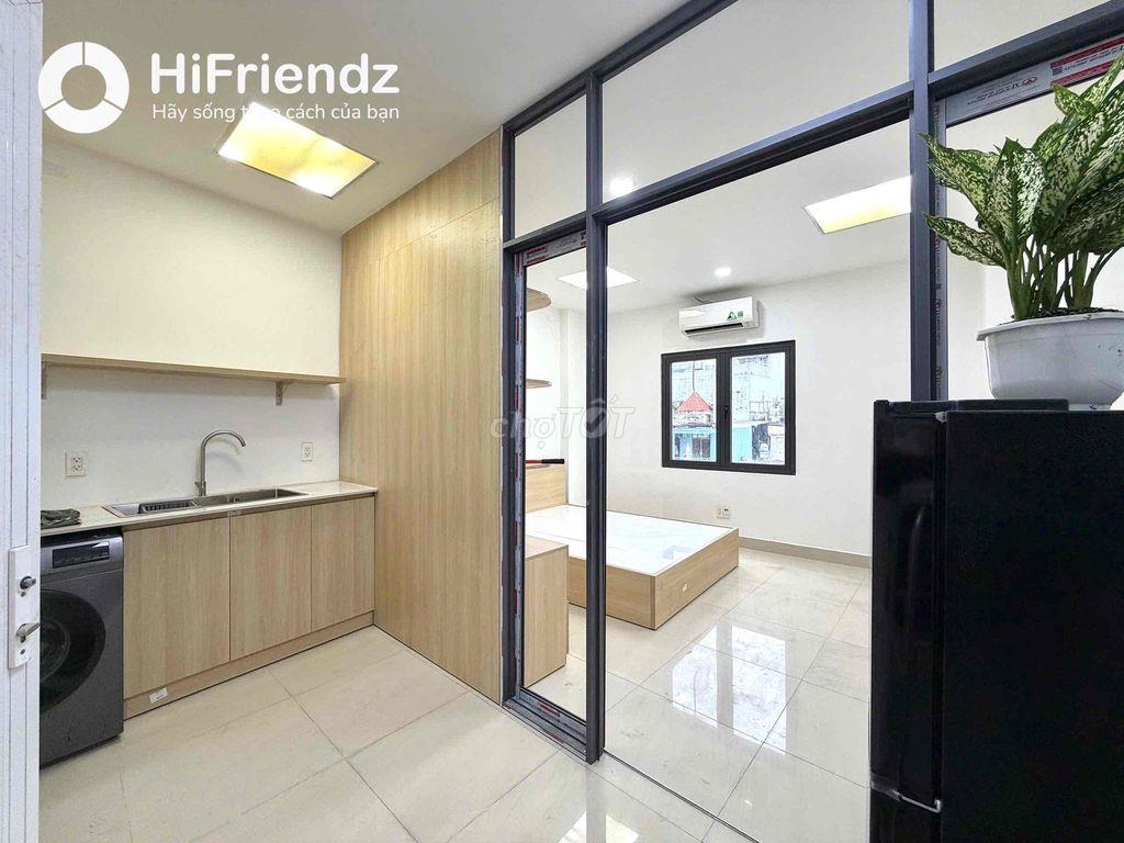 cho thuê phòng 1 phòng ngủ tách bếp cao cấp trần văn đang quận 3