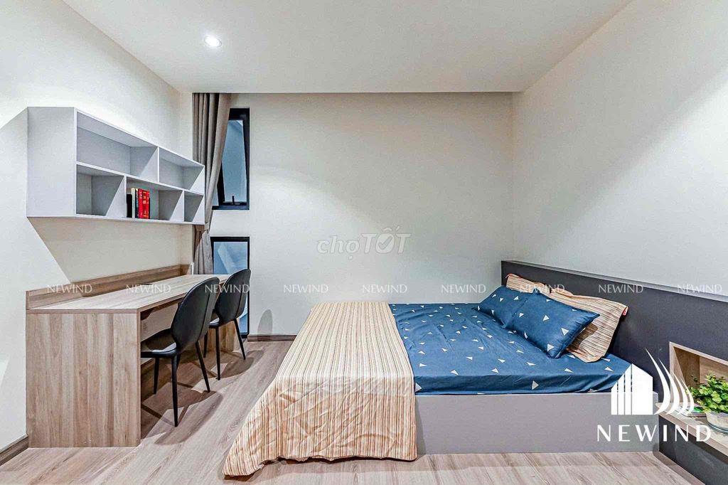 Căn hộ Studio Ban công/ cửa sổ Full NT gần cầu Nguyễn Văn Cừ_ sát Q1
