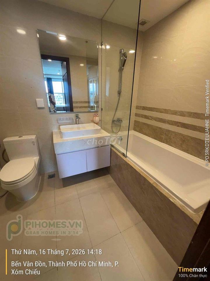 Độc quyền cho thuê căn Vip 2pn 2wc Saigon Royal Q4,View BITEXCO ở liền