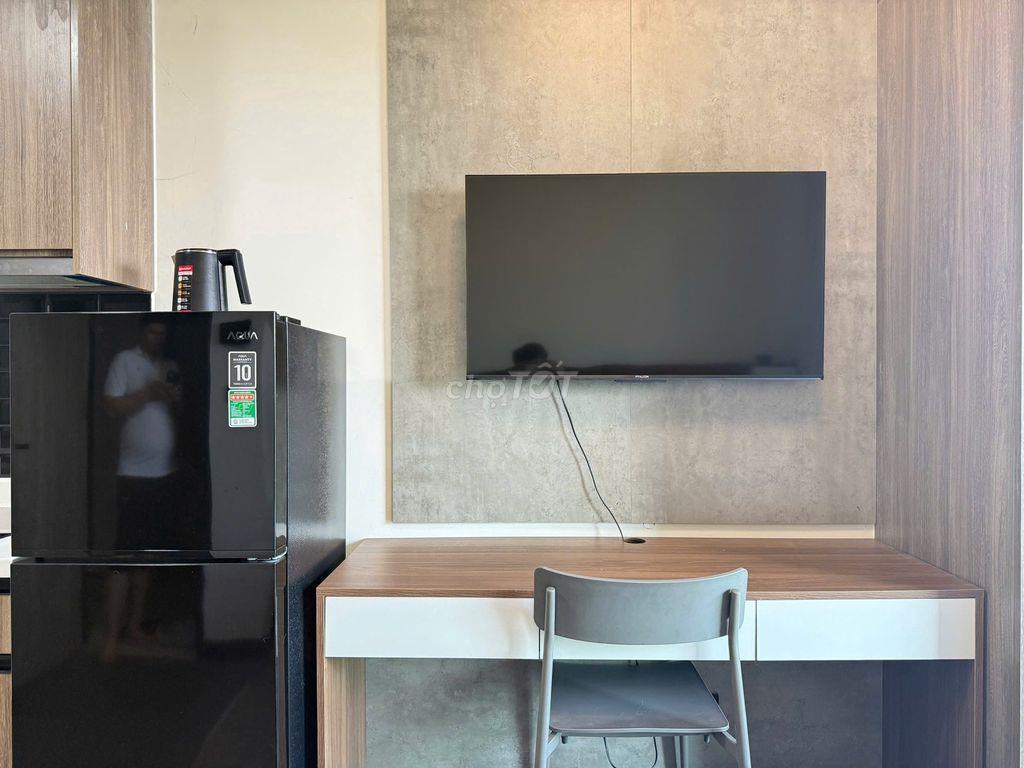 Cho thuê Studio Delasol Q4 chỉ 12,5tr đủ nội thất, gym bơi xông hơi.. 