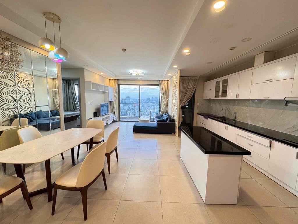 Cho thuê The Gold View 3pn 2wc đầy đủ nội thất, giá tốt chỉ 26tr/th