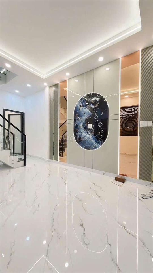 BÁN NHÀ ĐẸP MỚI XÂY 2 TẦNG 4,9 tỷ QUẬN 4