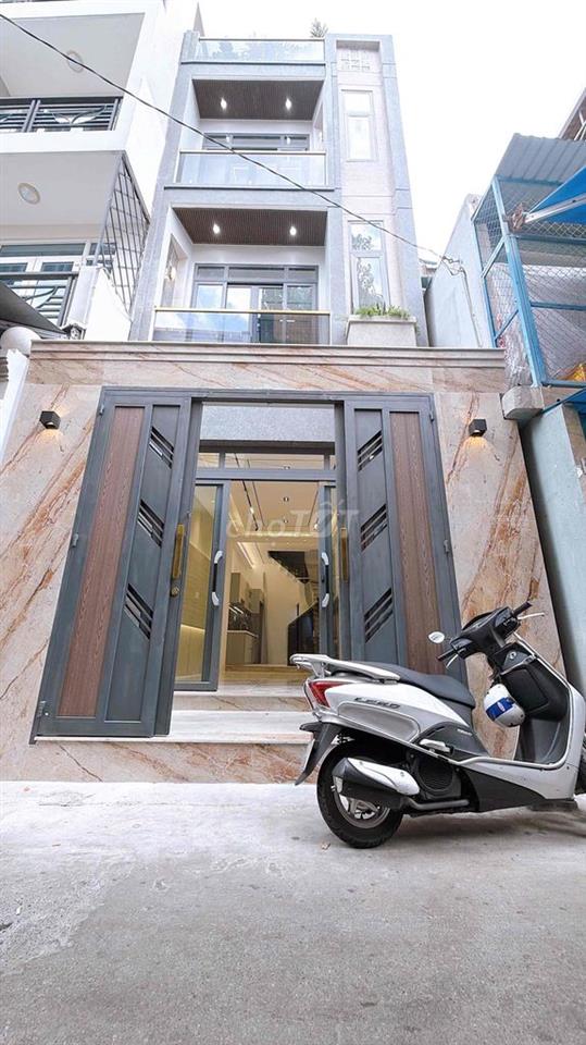 NHÀ MỚI HXH 4 TẦNG 3P3WC
