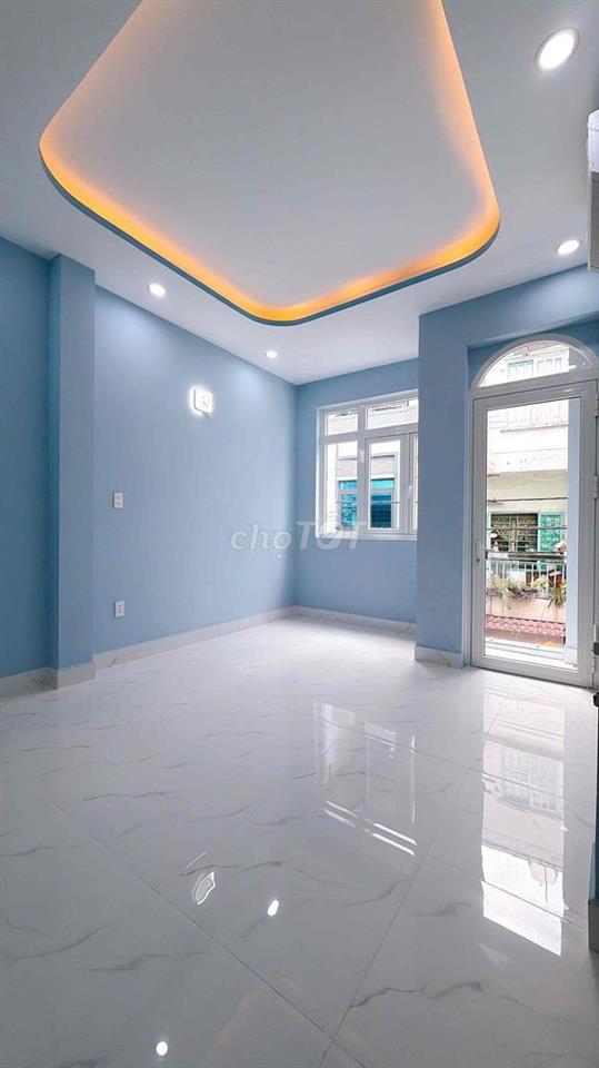 Nhà Mới Hẻm 4.5m 4 Tầng