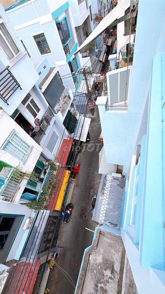 Nhà Mới Hẻm 4.5m 4 Tầng