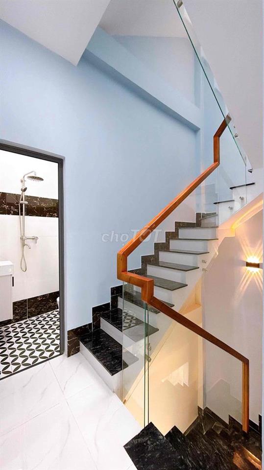 Nhà Mới Hẻm 4.5m 4 Tầng