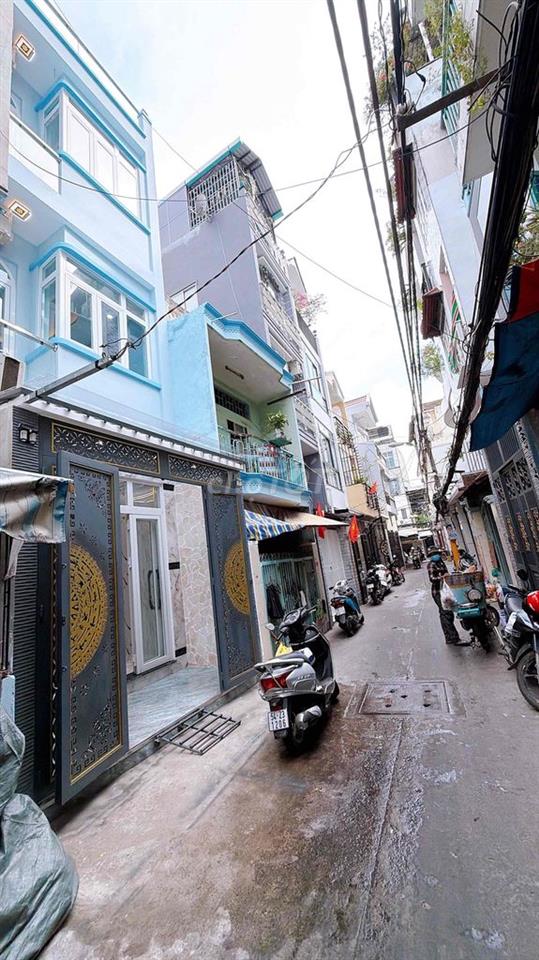 Nhà Mới Hẻm 4.5m 4 Tầng
