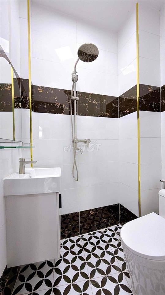 Nhà Mới Hẻm 4.5m 4 Tầng