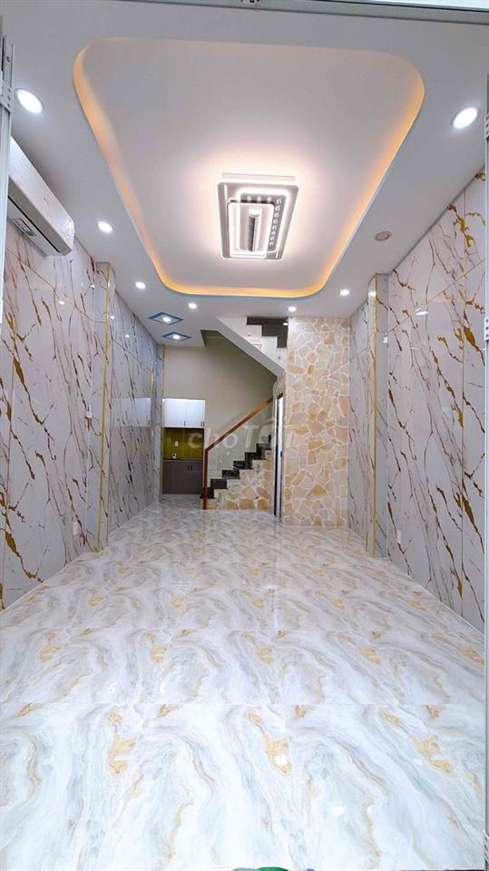 Nhà Mới Hẻm 4.5m 4 Tầng