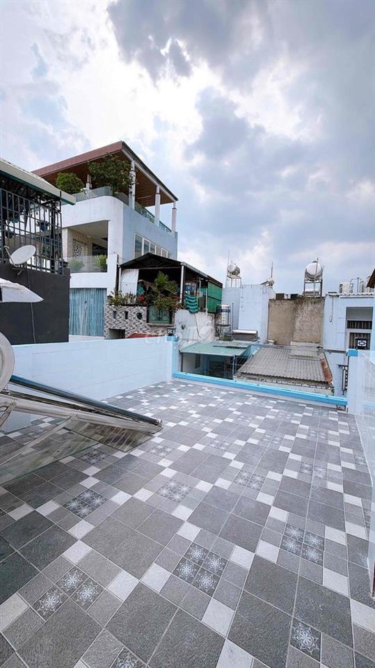 Nhà Mới Hẻm 4.5m 4 Tầng