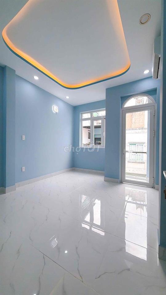 Nhà Mới Hẻm 4.5m 4 Tầng