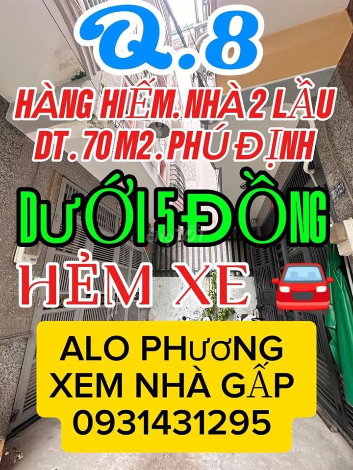 NHÀ  2 LẦU  GIÁ  TỐT  . P . PHÚ ĐỊNH
