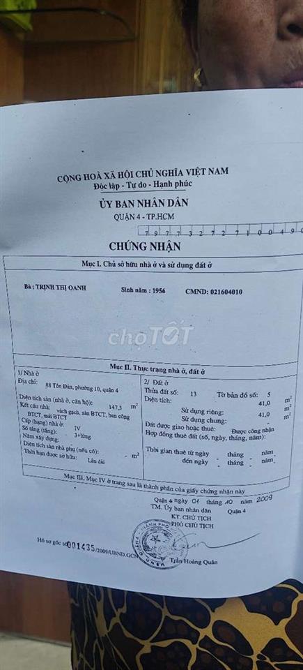 bán nhà hai mặt tiền