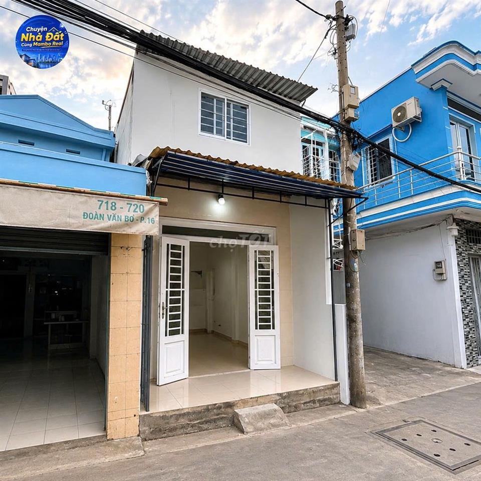 NHÀ MẶT TIỀN ĐƯỜNG ĐOÀN VĂN BƠ QUẬN 4 GIÁ SIÊU TỐT