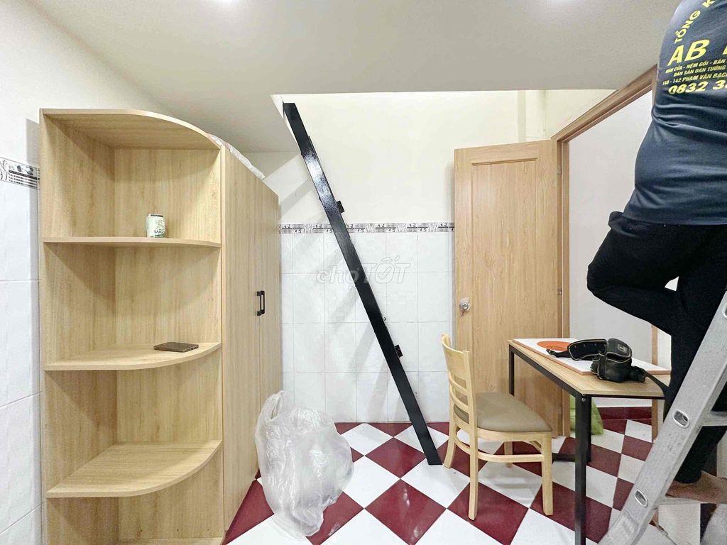 Chủ Vừa Mới Hoàn Thiện Căn Gác Mới Toanh Full Nội Thất Ngay Trung Tâm