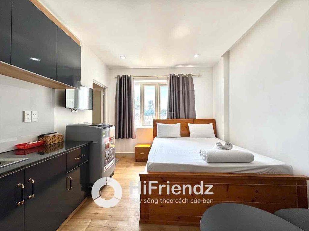 STUDIO CỬA SỔ GẦN PARCMALL Q8 FULL NỘI THẤT | THANG MÁY