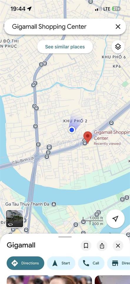 CHO THUÊ NHÀ NGUYÊN CĂN 80m2 2PN 1WC NGAY GIGA MALL THỦ ĐỨC