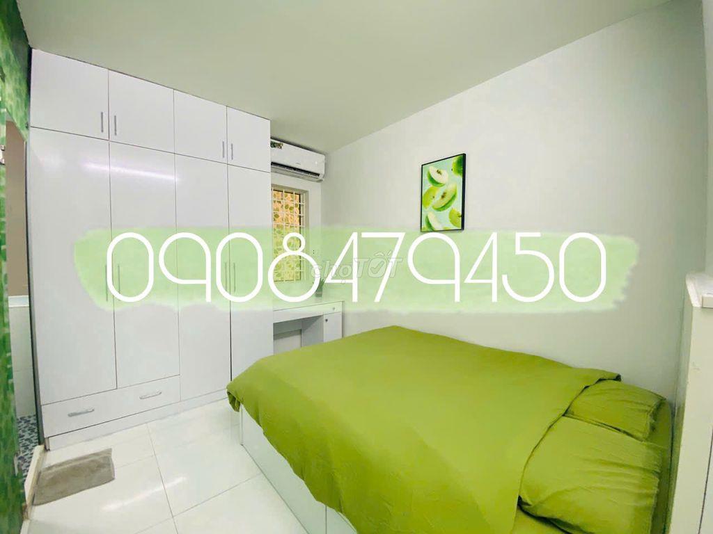 CHO THUÊ CHCC PHAN VĂN TRỊ – Q5 | 2PN 2WC | THANG MÁY | FULL NỘI THẤT