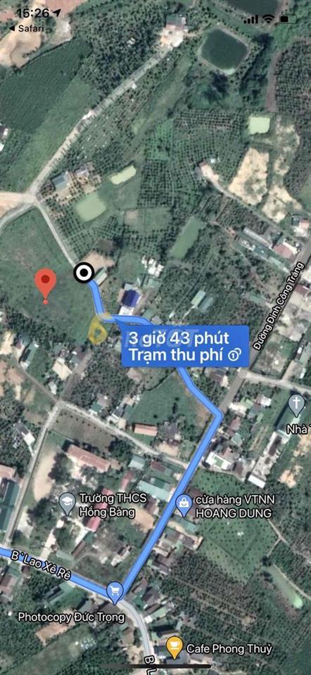 Cẩn bán đất phía sau Trường Học Hồng Bàng( Đinh Công Tráng)