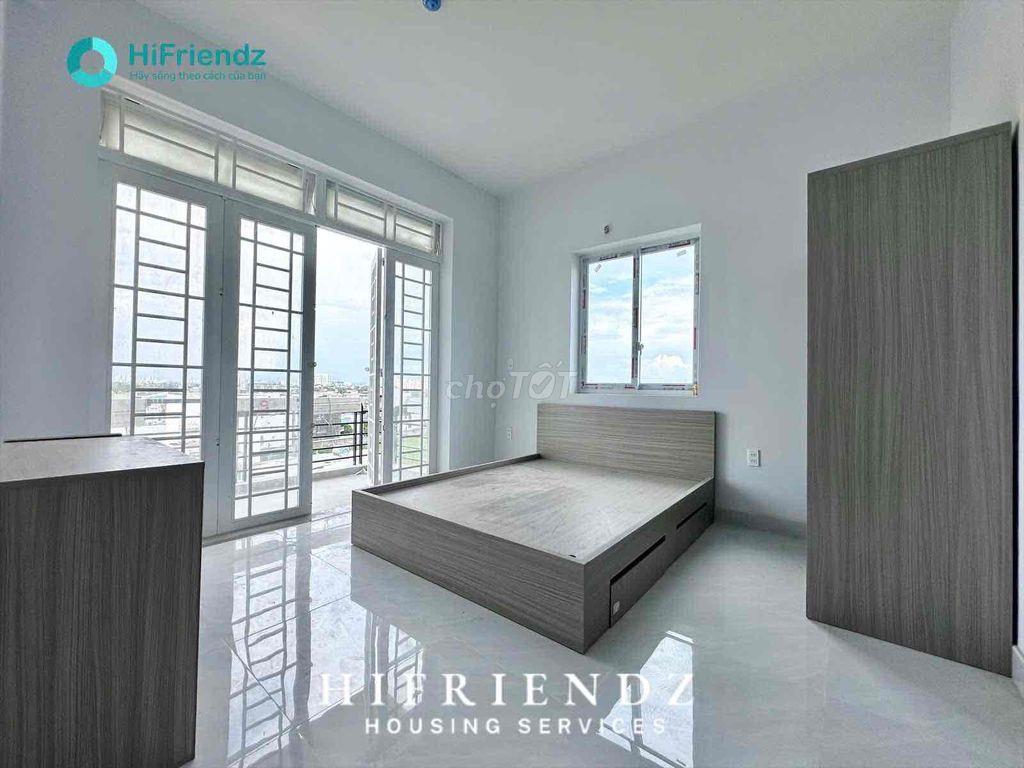 Căn hộ giá rẻ full nội thất thang máy,ban công,cửa sổ gần UEH cơ sở N